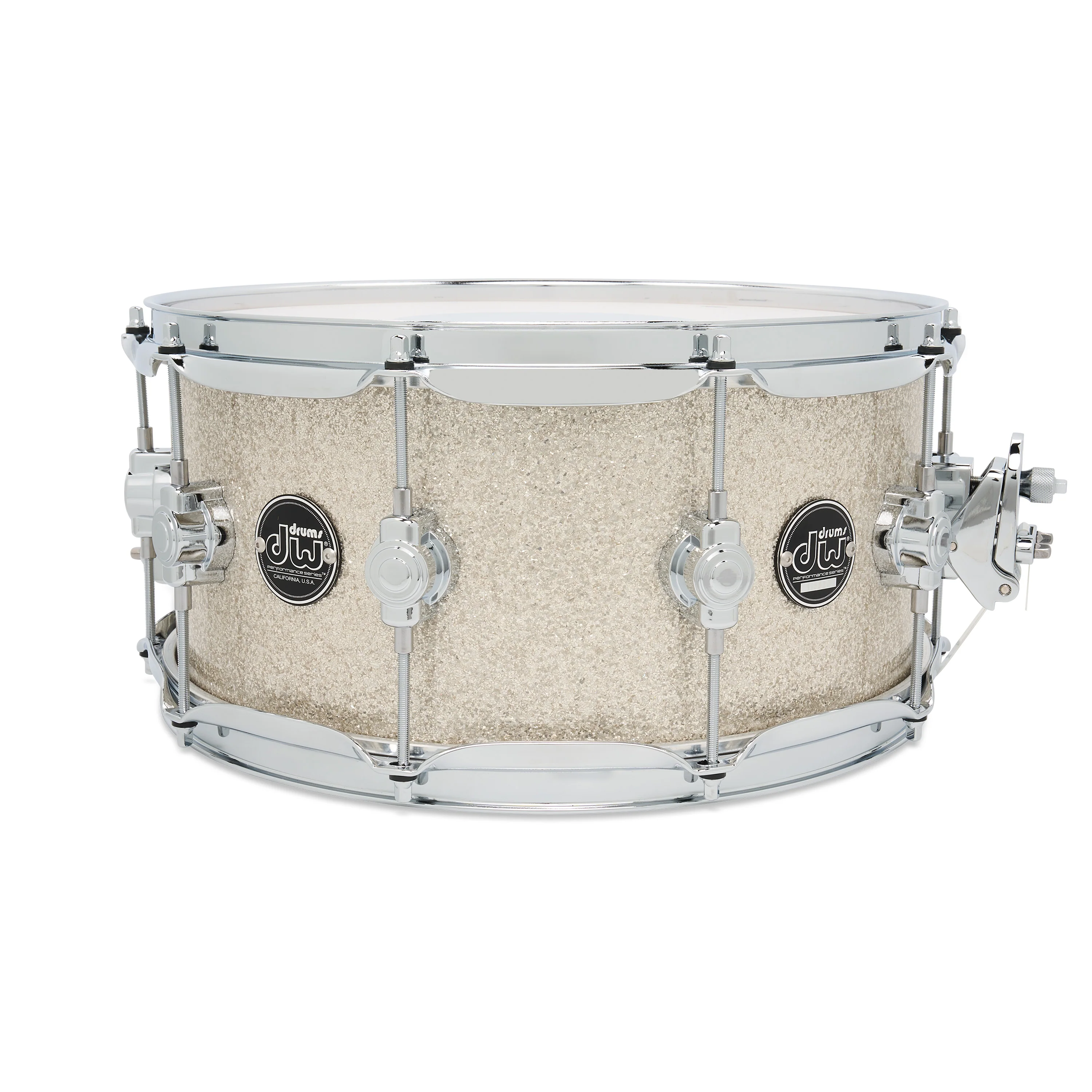 DW Performance Maple Snare 14x6,5 ltd. Broken Glass